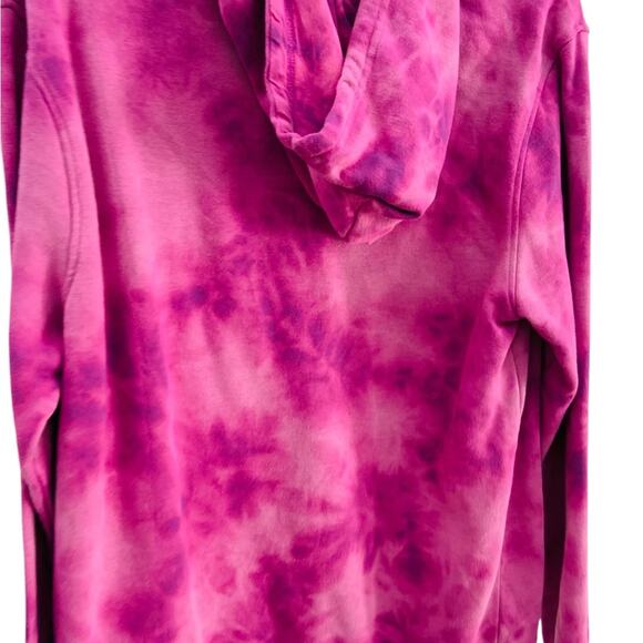 NWOT Neff No Bad Vibes Pink Tie Dye Hoodie - Picture 8 of 8